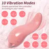 Sälj vuxna produkter kvinnlig tunga som slickar tyst retad uppvärmd elektrisk vibrator simulerad onanator sexprodukter 231129