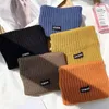 Berets Knitted Hair Band Girl Fitness Sports Yoga Scarf Hip Hop Women Simple Makeup Headband Wool Elastic Bands Headwear