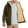 Mens Hoodie Full Zip Fleece Jacket Plain Sports Outdoor Daily Holiday Vintage Streetwear Casual Winter 240123