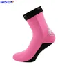 Hisea M Neoprene Winter Swimming Surfing Fishing Diving Sox Soft Anti Scratch Shoes High Upper Warm Nonslip Shoes 240131