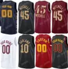 Custom Donovan 45 Mitchell Jersey 10 Darius Garland 31 Jarrett Allen 3 Caris Levert 35 Isaac Okoro Evan Mobley James Basketball Jerseys