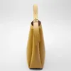 Sacs de soirée Mode Femme Sac à bandoulière Tendance Jaune Minimaliste Chic Fourre-tout Sangles réglables Grand Hasp Hobo Simplicité Cuir