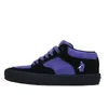 Joiints Purple Skateboarding Shoes for Men Athletic Sneaker Mid Top Anti-slip Casual Soft Leather Lace-up Breathable Tennis 240126