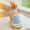 Hundkläder kläder stora hundar vinter varm väst fleece coat pet hoodies gyllene retriever collie medium stor dräkt