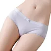 Damenhöschen 3 Teile/los Baumwolle Frauen Bequeme Unterwäsche Sexy Mittlere Taille Unterhose Weibliche Dessous Große Größe Damen Slips