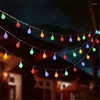 Cordes 10M 100 boule multicolore noël LED guirlandes lumineuses 110V 220V IP44 fête de mariage en plein air décoration de vacances Luces