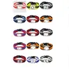 Charm Bracelets America Football Basketball Baseball Teem Paracord 팔찌 브레이드 펄스 야외 캠핑 구조 브레이슬릿 맞춤형 로고 우산 팔찌