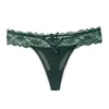 Calcinha feminina oco para fora mulheres sexy laço de cintura baixa roupa interior tanga feminina g string respirável lingerie tentação bordado íntimos