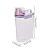 Shopping Bags Kitchen Storage Box Rice Cylinder With Flour Sealed Barrel Thick Plastic Cover Food Organizer