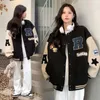 COZOK Hiphop Goth Varsity Bomber Cyber Y2k Jas Vrouwen Lente Baseball Jaket Streetwear Techwear Vesten Voor Vrouwen 240201