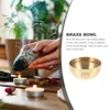 Ljushållare Rune Instruktioner Dekor Party Supply Brass Bowl Altarleveranser för tillbedjan som erbjuder kreativt offerutsmyckning