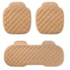 Car Seat Covers Cushion Plush Winter Three Piece Set Non Slip General Cover Warm Breathable Pad Automotive Supplies