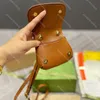 10A najwyższej jakości kobiety jedno ramię w torbie Crossbody Designer torebka mini siodła torba skórzana torba łańcuchowa torba na ramię makijaż torebki