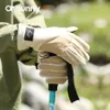 Ohsunny Winter Gloves Women Warm Plush Full Finger Mittens Touch Screen Outdoor Windproof Lock温度運転サイクリング240201