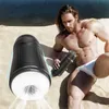 Nxy Masturbators VR Men's Clip on Masturbation Cupフルオートマチックネガティブ吸引航空機振動マスターベーターのセックスおもちゃ