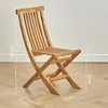 Camp Furniture Wood Living Room Beach Chairs Folding Patio Home Single Backrest Modern Rest Silla Plegable Garden QF50BC