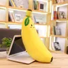 40-100cm Giant Soft Cartoon Smile Banana Plush Toys Stuffed Fruit Cushion Pillow Creative Girls Valentine's Gift Plush Toy Doll 240119