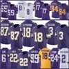 Justin Jefferson Football Jersey Harrison Smith TJ Hockenson CJ Ham Randy Moss Kirk Cousins Camryn Bynum Addison Adrian Peterson Joshua Dobbs Ivan Pace Jr