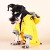 Vêtements pour chiens Veste à capuche pour animaux de compagnie avec des vêtements épais coupe-vent et chauds Grand automne hiver imperméable imperméable