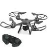 Drones JS-801 Large Capacity 6-Channel 4K High Definition Dual Camera Professional Level Aerial Photography RC Four Axis Aircraft Gift YQ240213