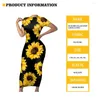 Party Dresses 2024 Long Dress Soft 4XL Women Leopard Print Speckle Short Sleeve Clothing Factory Price Wholesale Available