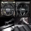 Stuurwiel Covers Zwart Lederen Cover Voor Kia Sorento 2009 2010 2011 2012 2013 2014