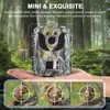 Mini Hunting Trail Camera 16mp 1080p HD INNTRARED VISION VISION ATROPRION MOTION MOTION ACTIVETIDE SCOTING PO PO TRAPS 240126