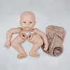 Meadow Blank Reborn Kit Vinyl Unpainted Unfinished Doll Parts DIY Kits 240122