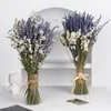 Kwiaty dekoracyjne ślub naturalny układ bukiet suszony lawendowy uzda wewnętrzny w kuchni na świeżym powietrzu stół biurowy stół kwiatowy
