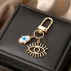 Keychains 20pcs Shell Heart Evil Eye Hamsa Hand Keychain Keyring Blue Bag Car Pendant Key Ring Accessory