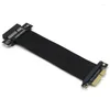 Câbles d'ordinateur Câble PCI-E Riser Carte PCI Express Extension PCIE X4 pour adaptateur de convertisseur d'extension de carte mère 3.0