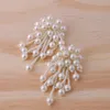 Pendientes de perlas para mujer, joyería exquisita a la moda, regalo, venta al por mayor, pendientes con borlas de perlas, pendientes colgantes bohemios 240202
