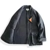 남자 재킷 기모노 재킷 sashiko 정기적 인 일본식 캐주얼 빈티지웨어