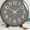 Nordic mesa de luxo moderno cabeceira horloge casa vintage relógios escritório decoração bonito sala estar 240127