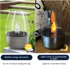 Solar Candle Lights LED Tea Light Candles Outdoor Waterproof Garden Lawn Dinner Night for Christmas Halloween Valentine's Day 240129