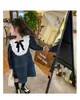 Girls Dresss Wedding Princess Birthday for 19Years Toddler Kid LongSleeved Child Elegant Fall Party Vestidos 240129