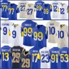 Matthew Stafford 17 Pka Nacua Cooper Kupp Custom Football Jersey Aaron Donald Kyren Williams Kobie Turner Tyler Higbee Tutu Atwell Byron Young Steve Avila