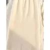 スカート秋の冬フリーススカート女性のフレンチスタイルシンプルなソリッドカラーハイウエストスプリットニットオフィスレディ