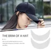 Ball Caps 10 Pcs Hat Brim Support Wool Cap Baseball Brims Inserts Visor Board Pe Liner Replacement