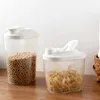 Storage Bottles Transparent Sealed Can Reusable Versatile Airtight Durable Space-saving Multigrain Tank For Kitchen Organization Stylish