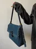 Midjepåsar xiuya trendyol axelväska high street flickor handväskor för kvinnors fashion casual denim täcker messenger bolso mujer