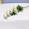 Bouquet de fleurs artificielles Lulian, 7 têtes, Simulation de roses de thé, pour décoration de mariage et de maison