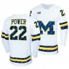 Michigan Wolverines Eishockeytrikot Adam Fantilli Luke Hughes Dylan Larkin Cam York Owen Power Zach Hyman Seamus Casey Rutger McGroarty Jacob Truscott Frank Nazar III