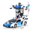 Rc car and Trucks Remote Control car 2In1 Transformation Robots Toy Deformation Toys RC Sports Car Vehicle Model Electric Car 240119