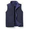 Men 2023 Autumn Thick Sleeveless Vest Jacket WaistCoat Mens Winter Casual Warm Vests Outwear Fleece 5XL 240202