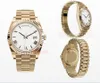 With Box Papers high-quality Watch 40mm 18k Yellow Gold Movement Automatic Mens Day-Date 228235 228238 228239 Bracelet ewf Clean Mens Watches 69