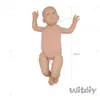 Witdiy Abigail 55 cm/21,65 tum Vinyl Blank Reborn Doll Baby Unstamed Kit/Give 2 Gifts 240131