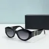 Geometrische Sonnenbrille Gold Metall Dunkelgrau Rauchglas Herren Damen Sunframe Shades Sonnenbrille Sunnies Gafas de Sol UV400 Brillen mit Box