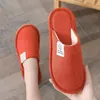 Slippers Women Indoor Corduroy Floor Flat Shoes Comfort Anti-slip Men Couple House Cotton Slides Home Flax Linen Slipper Unisex