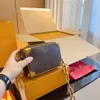 Top diseñador de lujo Bolsa de caja suave de diseño único y clásico cuadrado pequeño liviano y versátil 18 cm